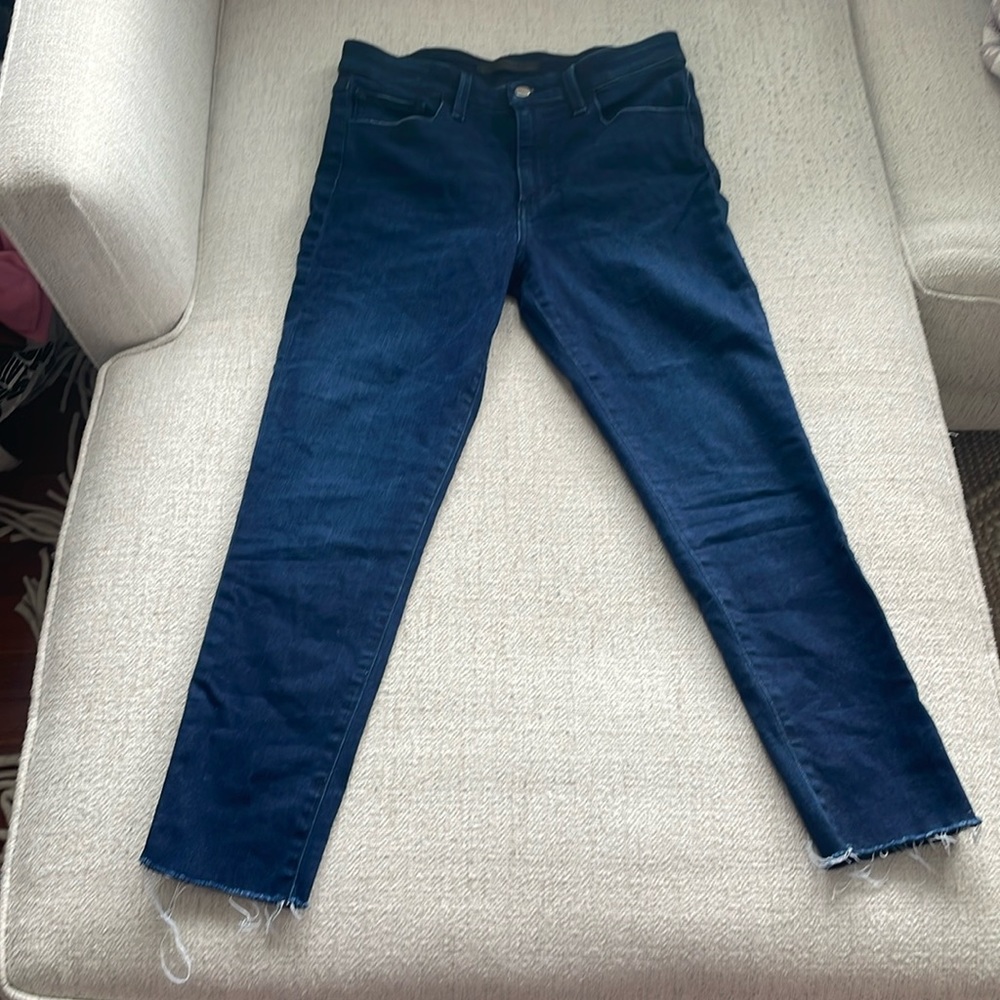 Joe’s high rise skinny crop